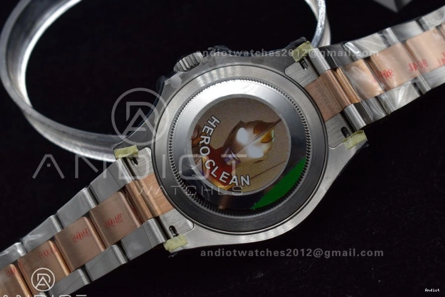 Black Edition Best Plated On Steel Clean Dial Rose 904L 1:1 126621 Bracelet SS Gold VR3235 Yacht-Master 0423